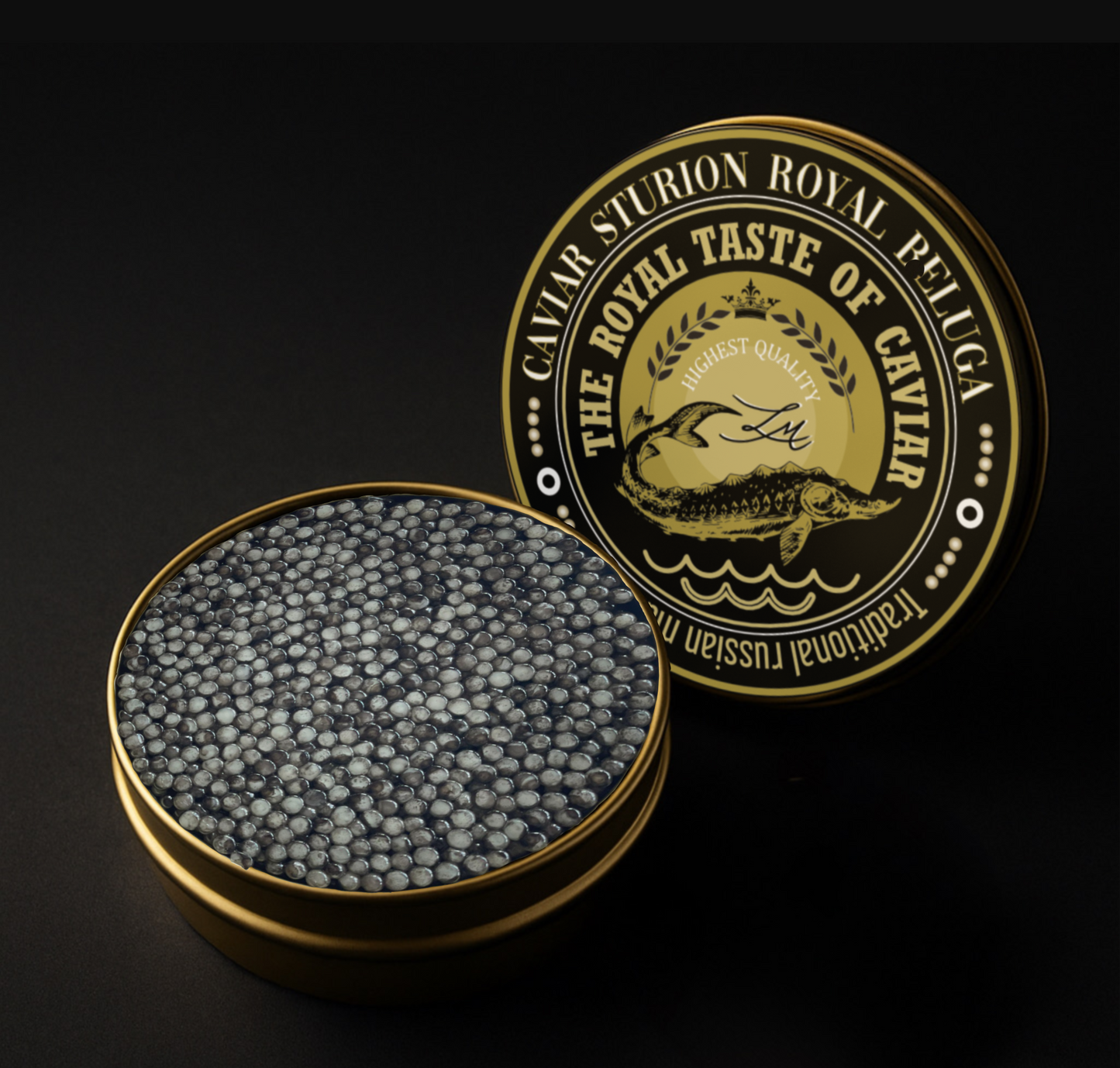 Caviar sturion royal beluga