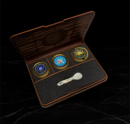 Cadou trio caviar