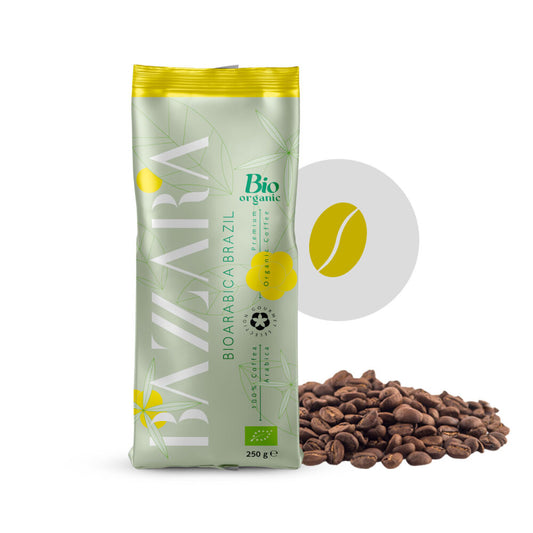 Cafea Boabe Bazzara Bioarabica Brazil 250g