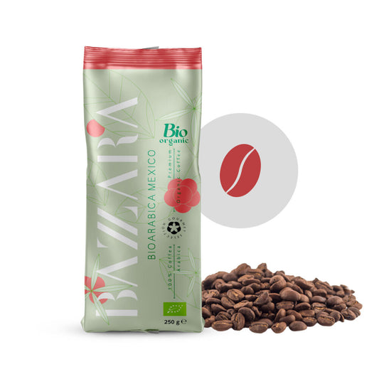 Cafea Boabe Bazzara Bioarabica Mexico 250g
