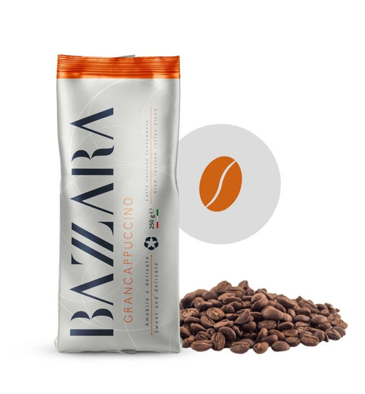 Cafea boabe Bazzara Grancappuccino, 250g